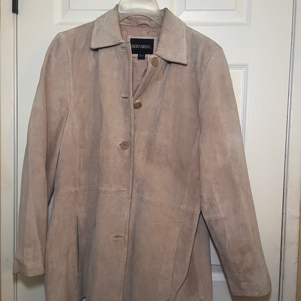 Bernardo Tan Suede Jacket
